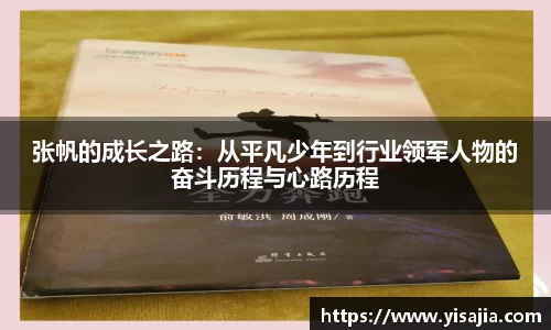 张帆的成长之路：从平凡少年到行业领军人物的奋斗历程与心路历程